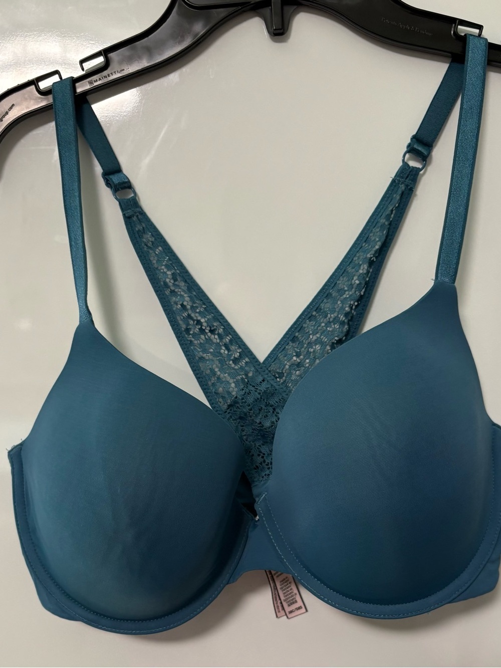 Victoria secret 38C Seamless aqua Lace-Back T-Shirt Bra - Women Intimates - Picture 2 of 8